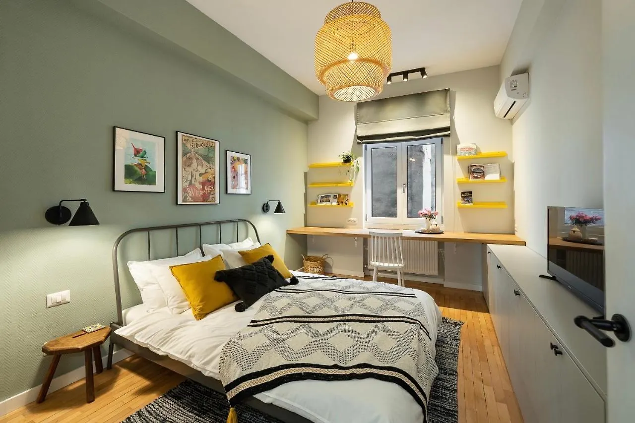 Bohemian Apartment In Old Town - Self Check-In Bukarest Románia