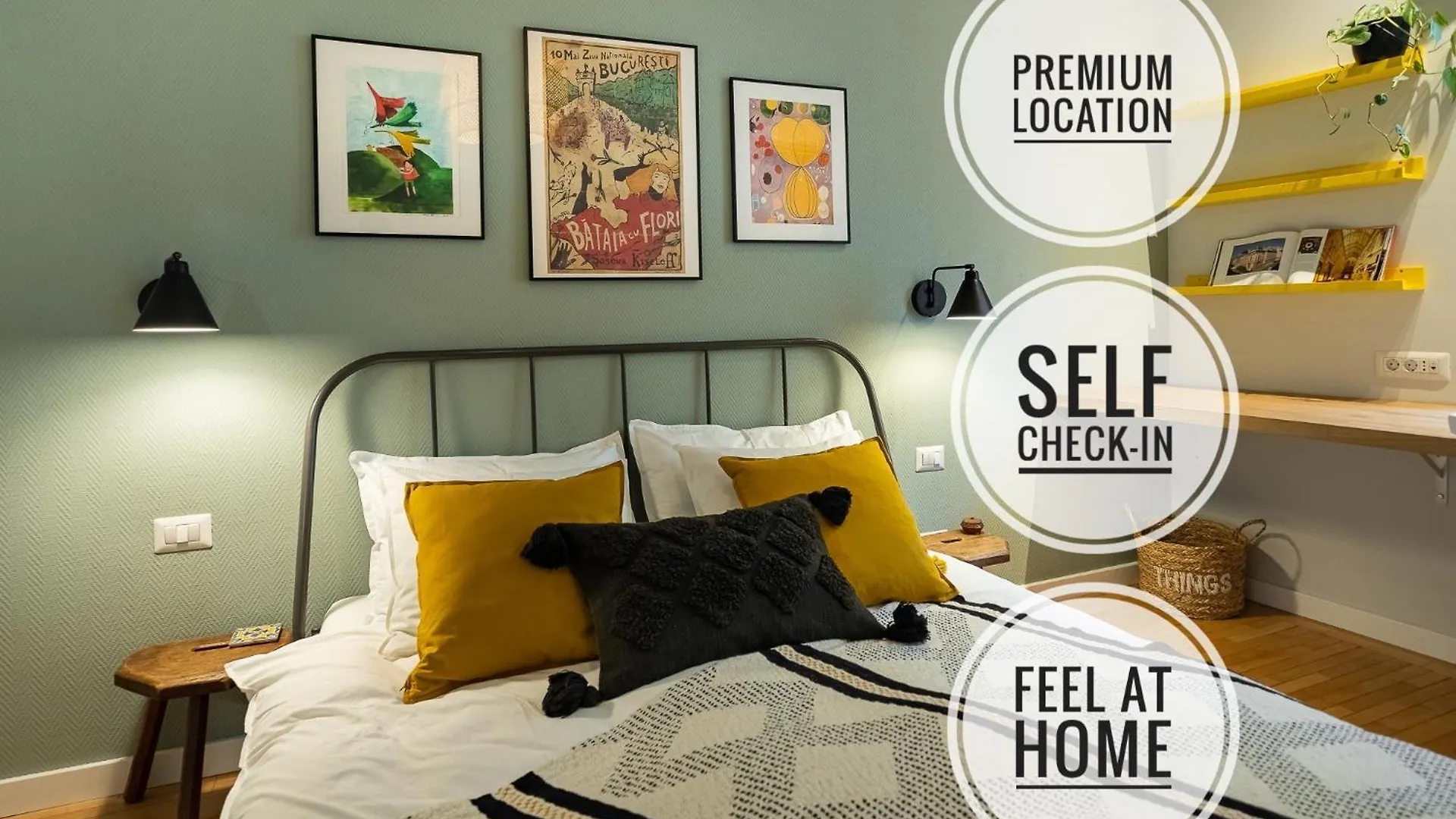 Bohemian Apartment In Old Town - Self Check-In Bucharest